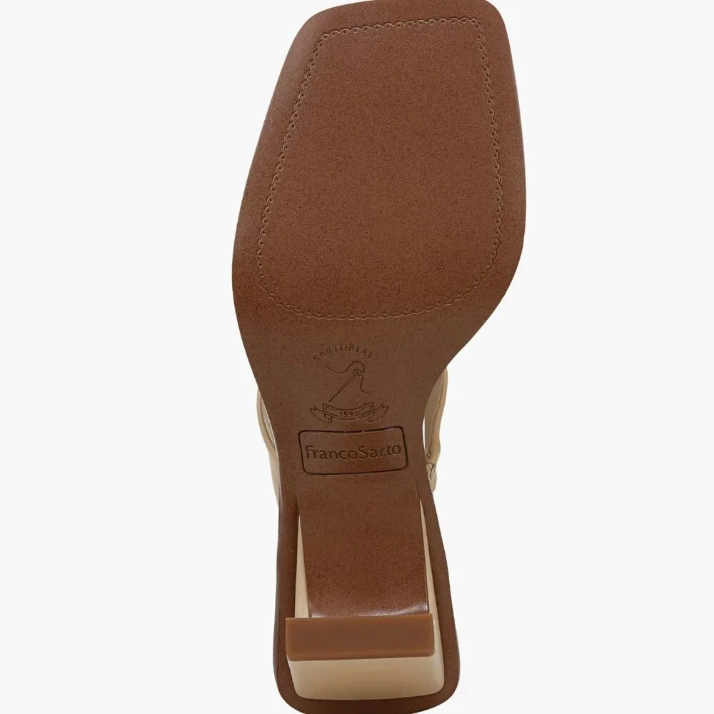 NEW Franco Sarto Felani Slide Sandal (Women) 10M, BEIGE